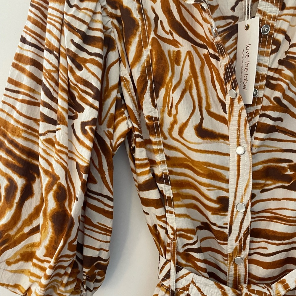 love the label NWT dress size large — originally $285